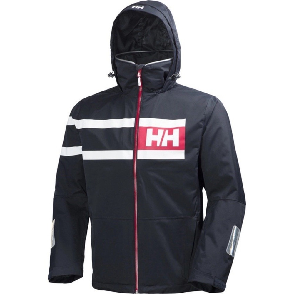 Helly Hansen Salt Power Sailing Jacket Men's L Navy Helly Tech Waterproof 36278